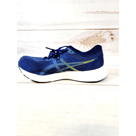 Asics Gel Contend 8 Blue Running Shoes Sneakers Mens Size 10 Extra Wide 1011B492 - Picture 8 of 16